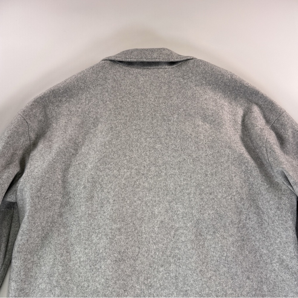Vuori Restore Longline Open Front Coat Womens L Gray Athluxury - Picture 8 of 16